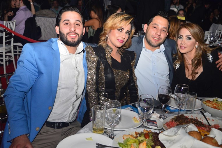 Haifa Wehbe & Wael Kfoury Christmas Reunion 2